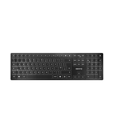 Image de CHERRY KW 9100 SLIM clavier Universel RF sans fil + Bluetooth QWERTY Anglais britannique Noir Neuf