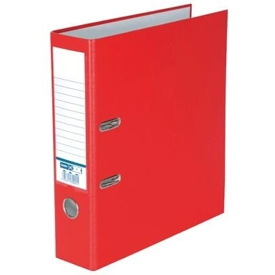 Image de Majuscule classeur A Levier Dos 8cm Rouge [Fournitures de bureau]