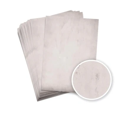 Image de Papeterie Vintage Papier à Lettre 50 feuilles Gris Clair Format DIN A4 (21,0 x 29,7 cm) 90 g/m² grammage imprimé recto verso, convient toutes les imprimantes