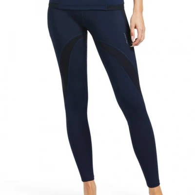 Image de Ariat Leggings d&#039;équitation Ascent à demi adhérents bleu marine