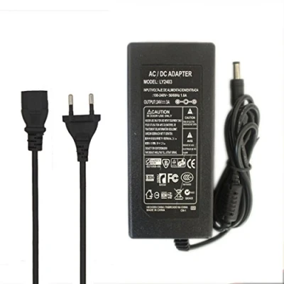 Image de JOYLIT Alimentation 24V 3A 72W, Transformateur LED AC 100V 240V à DC 24 Volt 72W avec Prise EU, Adaptateur 3Amp pour Bande LED, Lumières