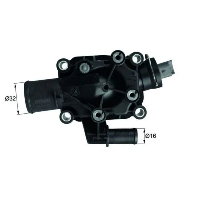 Image de MAHLE ORIGINAL TI 210 89 Thermostat d&#039;eau 91 avec joint d&#039;étanchéite PEUGEOT: 207 3/5 portes, 308 I 206 portes