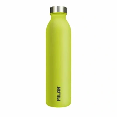 Image de MILAN® Bouteille isotherme en acier inoxydable 591 ml série Acid, jaune