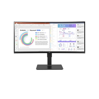 Image de LG 34BQ77QB B écran plat de PC 86,4 cm (34 ) 3440 x 1440 pixels UltraWide Quad HD LED Noir Neuf