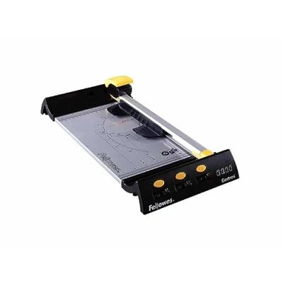 Image de Fellowes Electron A4 Rotary Paper Trimmer 5410401 Rogneuse 10 feuilles Noir Lot de 4