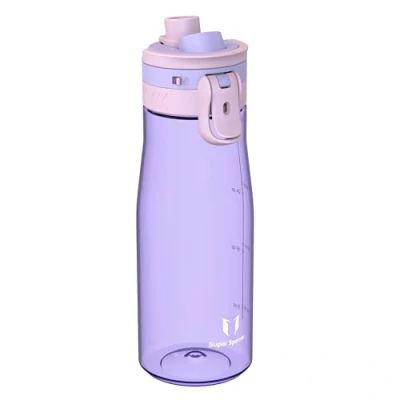 Image de Super Sparrow Gourde 1L Bouteille d&#039;eau TouchGulp à Grande Ouverture et Débit Rapide sans BPA Léger durable