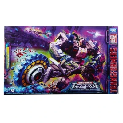 Image de Transformers Generations Legacy Series Figurine Cybertron Universe Metroplex Classe Titan, à partir de 15 Ans, 55 cm F2986 Multicolore