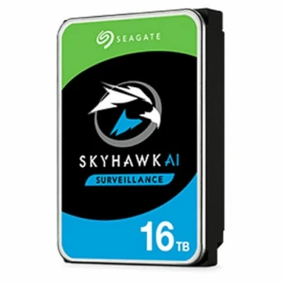 Image de Seagate Surveillance HDD SkyHawk AI disque dur 16 To 7200 tr/min 256 Mo 3.5 Série ATA III Neuf