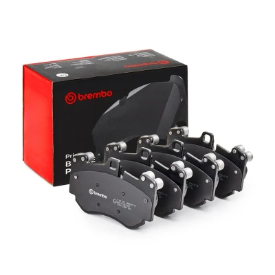 Image de BREMBO P 65 016 Jeu de plaquettes frein préparé pour indicateur d&#039;usure sans accessoires, avec masses d&#039;équilibrage PORSCHE: Cayenne
