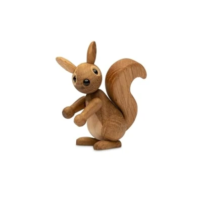 Image de Spring Copenhagen Jouet écureuil en bois fait à la main Peanut, charmante pièce de décoration