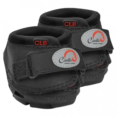 Image de F.R.A. Cavallo Horse &amp; Rider Chaussures pour Cheval CLB SLIM Noir M4