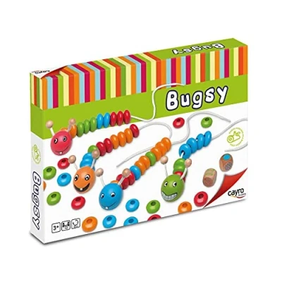 Image de Cayro Bugas Idéal pour Apprendre à additionner et soustraire + 3 Jeu de société Enfants Soyez Le Premier compléter ver Plus 2 Joueurs
