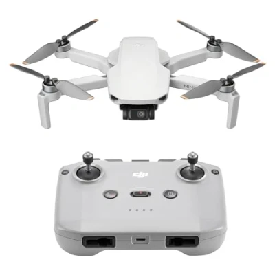 Image de DJI Mini 4K, Drone Caméra 4K UHD, Moins de 249 g, Stabilisation la Nacelle à 3 Axes, Transmission Vidéo sur 10 km, Retour Auto, Résistance au Vent, Temps Vol max. 31 min, C0, QuickShots