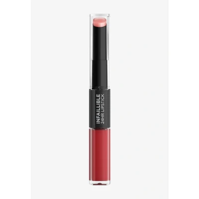 Image de L&#039;Oréal Paris Infaillible 2STEP Rouge à lèvres liquide, Femme, Taille: 5.7 ml, Timeless red