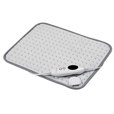 Image de ARDES AR4H01 Coussin chauffant électrique Réchauffement rapide Dos, cervicales, ventre, jambes, 6 niveaux de chaleur, bande chauffante en microfibre douce avec doublure lavable.