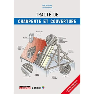 Image de Traité de charpente et couverture Livre d’occasion Bon