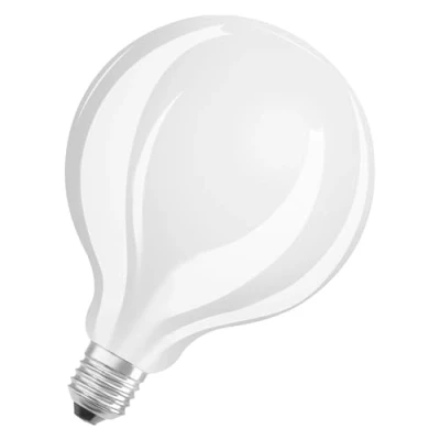 Image de OSRAM LED Star GLOBE125, ampoule à filament mat en forme de globe avec un diamètre 125mm, culot E27, blanc froid (4000K), 2452 lumen, remplace les ampoules conventionnelles 150W, 1 pack
