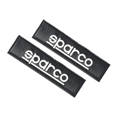 Image de SPARCO BELT PADS SPC1206CB Coussinet de ceinture carbone PVC