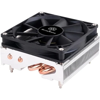 Image de SilverStone SST AR11 Refroidisseur CPU Argon 4 Heatpipe à contact direct, 92mm PWM, Intel