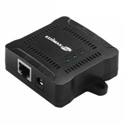 Image de Edimax GP 101ST Répartiteur PoE+ Gigabit IEEE 802.3at avec Sortie réglable 5 V CC, 9 12 CC