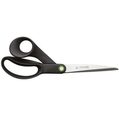Image de Fiskars ReNew Ciseaux polyvalent, Longueur : 24,9 cm, Inox recyclé/plastique recyclé, Functional Form, Noir, 1074546