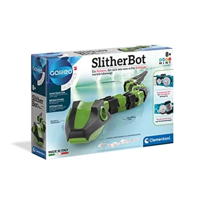 Image de Clementoni Galileo SlitherBot Robot pour Enfants à partir de 8 Ans, 59212, Multicolore, ‎27.6 x 6 18.8 cm