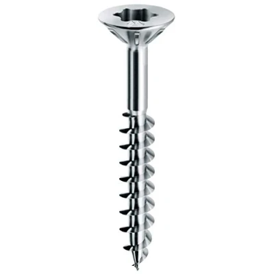 Image de Vis à bois MUSTAD Panelvit Torx Ø6x100 mm Filetage partiel fraisante Boite de 100 PFACXP601000C8C