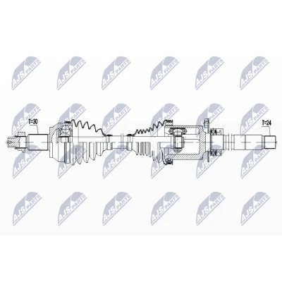 Image de Essieu moteur NTY NPW MA 003