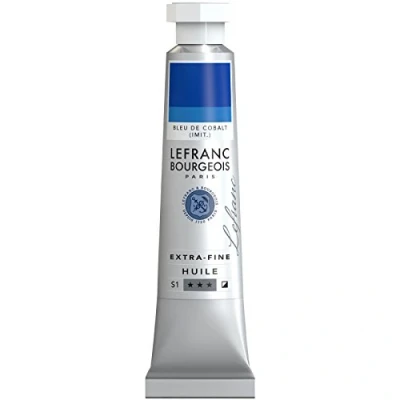 Image de Lefranc Bourgeois Huile 20ml Bleu De Cobalt (Imit)