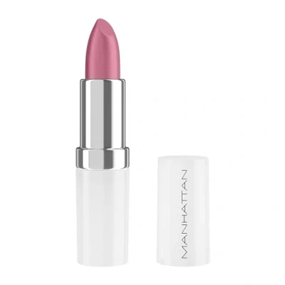 Image de Manhattan Lasting Perfection Satin Lipstick 740 Doll Me Up! Rouge à lèvres pour une couleur intense et durable un soin hydratant