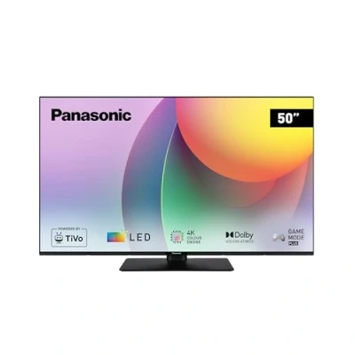 Image de Panasonic TB 50W60AEZ, Série W60 50 Pouces 4K Ultra HD LED Smart TV, 2024, TiVo, Colour Engine, Dolby Vision &amp; Atmos, Game Mode Plus, pour Une Expérience Visuelle Exceptionnelle