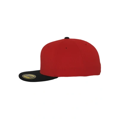 Image de Flexfit Casquette, Taille: L/XL, Red/blk