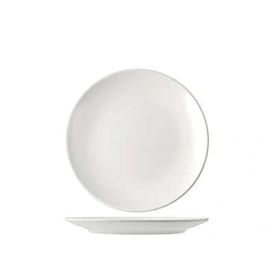 Image de H&amp;h set 6 piatti in stoneware denver bianco frutta 20