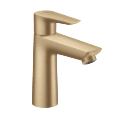 Image de hansgrohe Talis E Mitigeur de lavabo 110 CoolStart avec tirette et vidage, bronze brossé, 71713140