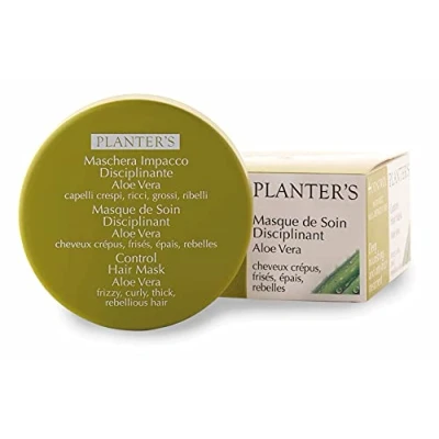 Image de Planter&#039;s Aloe Vera Masque disciplinant capillaire après shampoing.