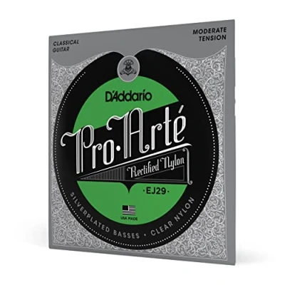 Image de D&#039;Addario EJ29 Classics Cordes pour guitare classique rectifiées Modéré