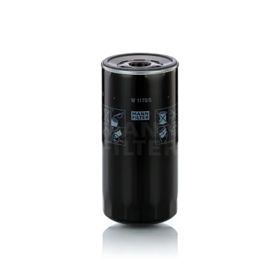 Image de MANN FILTER W 1170/5 Filtre à huile M 30 X 2 avec deux clapets de non retour vissé