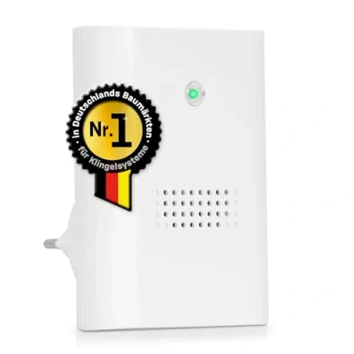 Image de récepteur radio HX Plug in , système HX, avec prise de courant intégrée, blanc