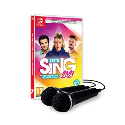 Image de Lets Sing 2021 Hits français et internationaux + 2 Micros Jeu Switch