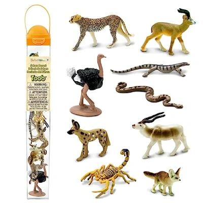 Image de Safari Ltd. Désert du Sahara Collection TOOB Non Toxique et sans BPA Animaux en Jouet Convient pour Les Enfants de 3 Ans Plus