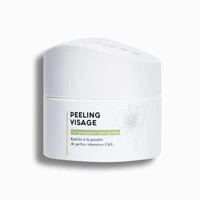Image de PIN UP SECRET Gel Gommage Peeling Visage Sans Grains Soin Exfoliant et Hydratant pour les Peaux Sensibles Nettoie en Profondeur Anti Imperfections 50 ml