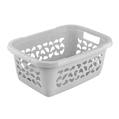 Image de keeeper Panier à Linge, Design Ajouré, 32 L, Jost, Nordic Grey