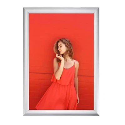 Image de Albyco Cadre Photo Clip Pour Affiche A3 Format photos et autres images de max. 29,7x42 cm Épaisseur du 20 mm Aluminium porte affice clic clac a clipser