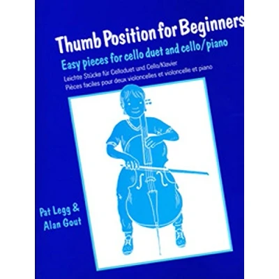 Image de Pièces faciles pour deux violoncelles et violoncelle piano / Thumb Position for Beginners: Easy Pieces Cello Duet and Cello/Piano
