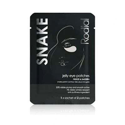 Image de Rodial Snake Jelly Patchs Yeux (1 sachet) Effet Raffermissant et Lissant, Formule Anti poches avec Syn ake Tripeptide, Extraits Botaniques pour l&#039;Élasticité de la Peau