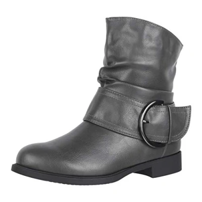 Image de Elara Bottines à Boucle Femme Chunkyrayan B9815 KB Grey 41