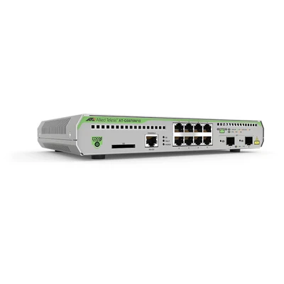 Image de Allied Telesis AT GS970M/10 50 Géré L3 Gigabit Ethernet (10/100/1000) Connexion Ethernet, supportant l&#039;alimentation via ce port (PoE) 1U Noir, Gris Neuf