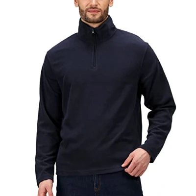 Image de Regatta Micro polaire à col zippé, taille XL, bleu marine foncé