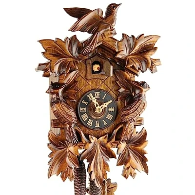 Image de Eble Coucou en bois véritable 32 06 12 10 Mécanisme 1 jour Certificat VDS 35 cm
