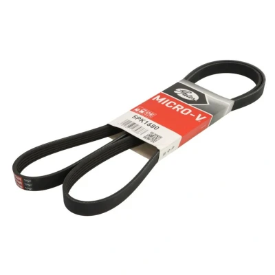 Image de GATES Micro V 5PK1680 Courroie Poly 1680 5 Polyester, EPDM (éthylène propylène diène caoutchouc) OPEL: Mokka / X, Corsa E 3/5 portes